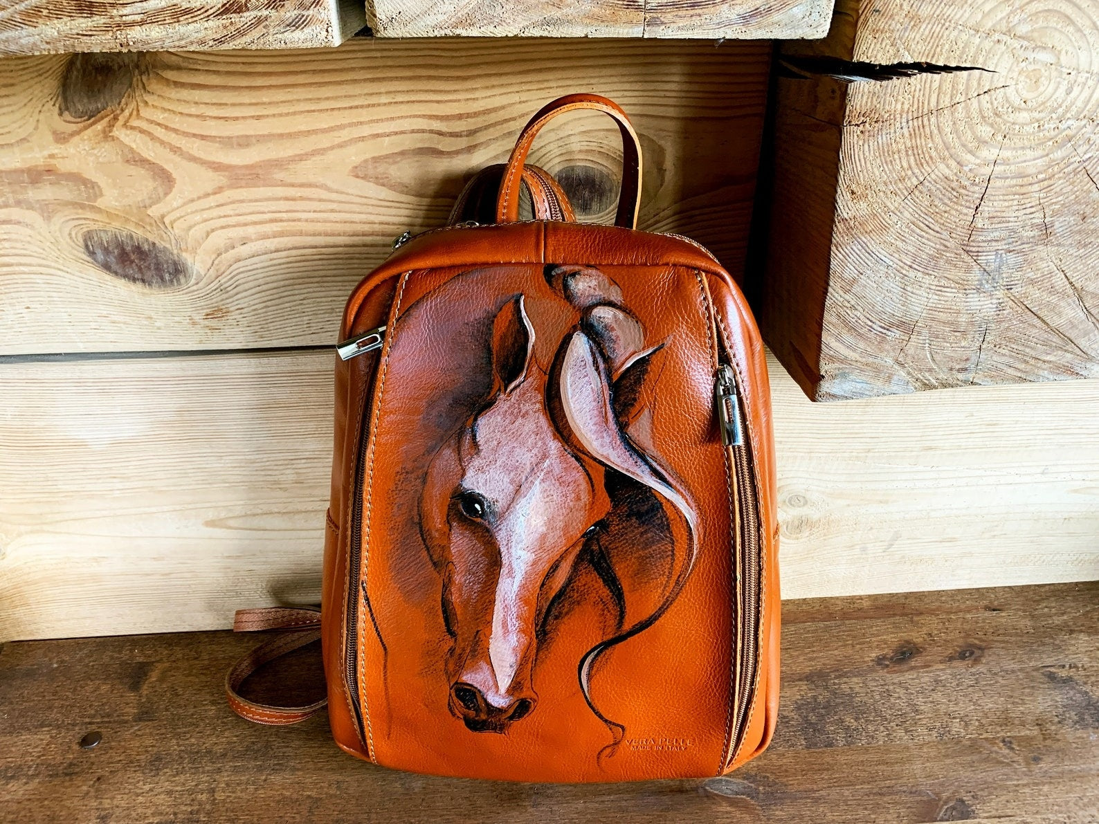 Horse backpack