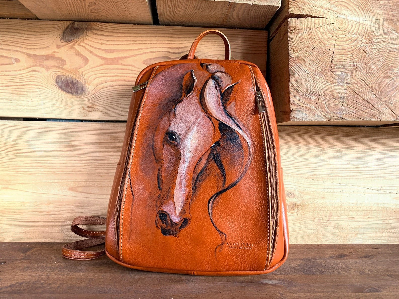 Horse backpack