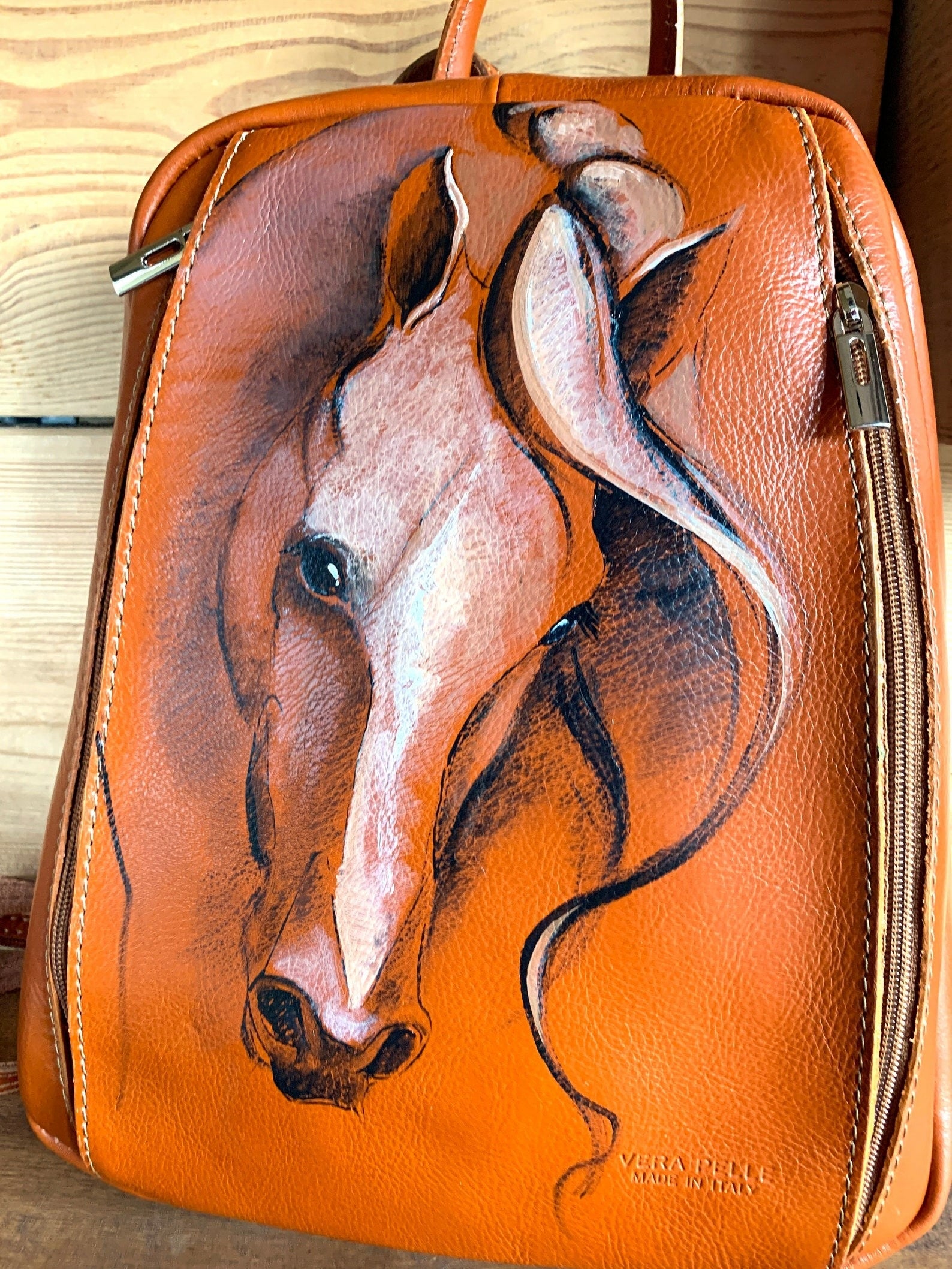 Horse backpack