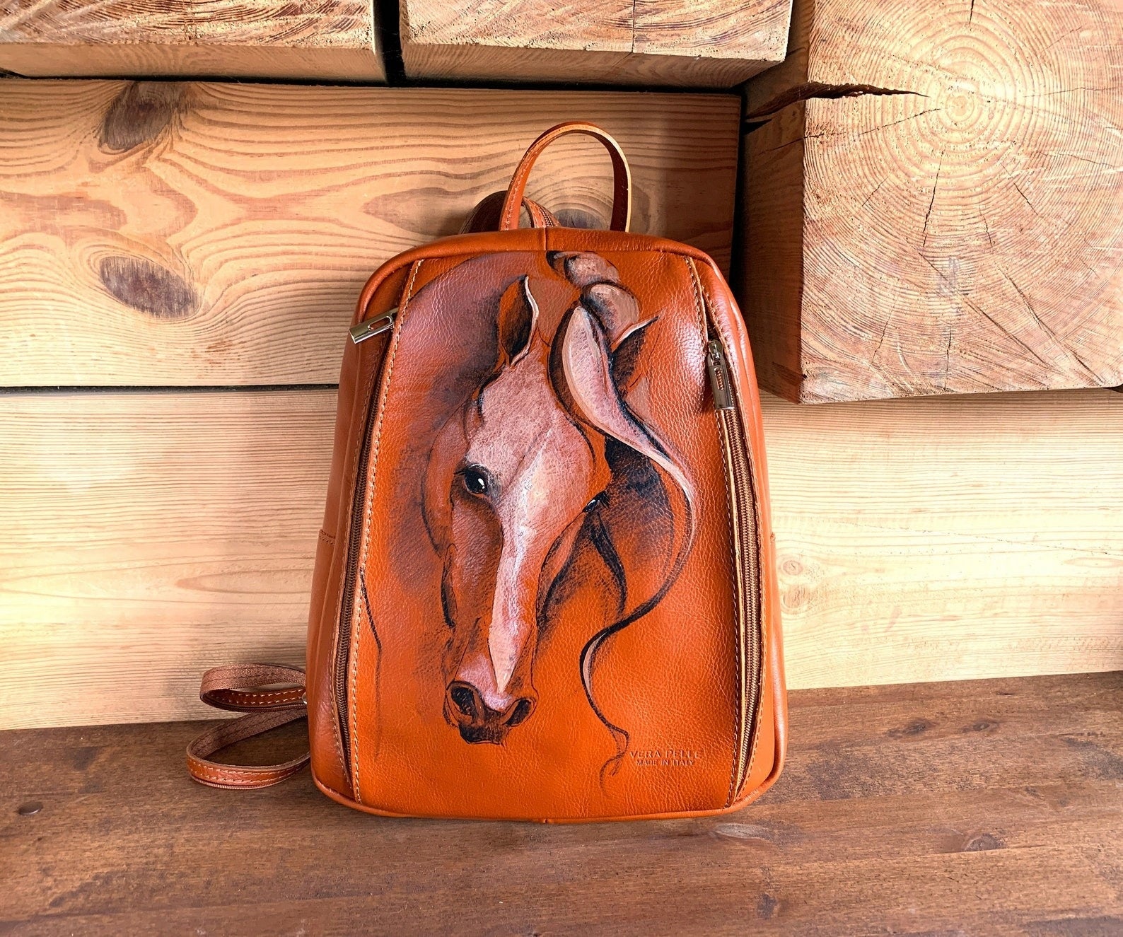 Horse backpack