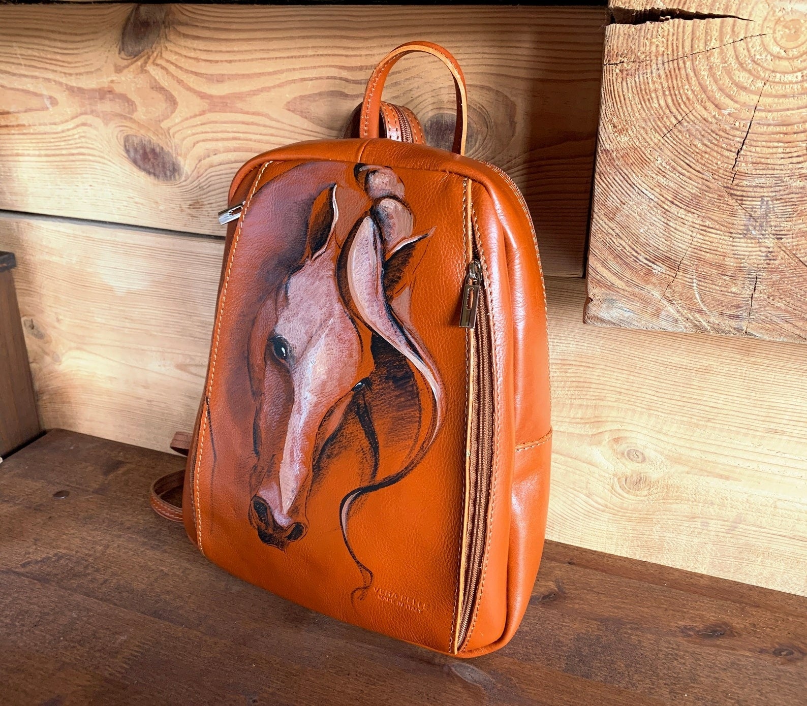 Horse backpack