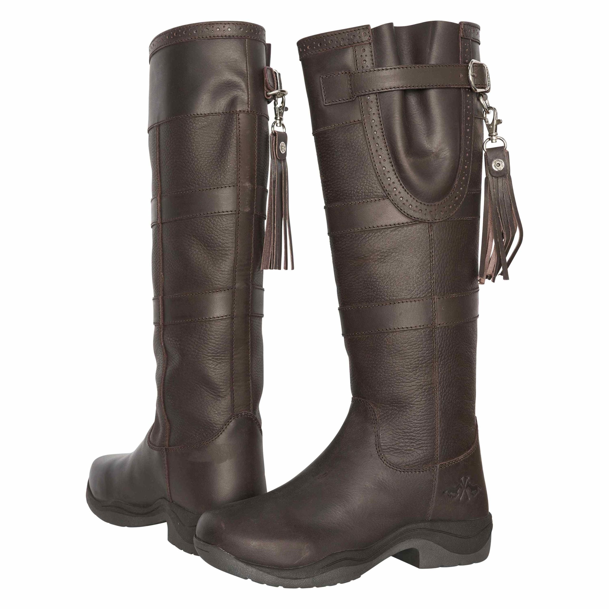 HV Alexandra Boots Dark Brown