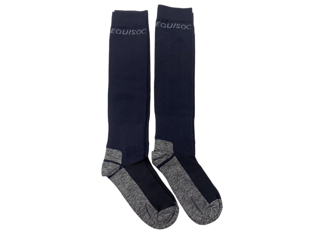 Equisoc Elite Adult Ladies Black/Black 4-7