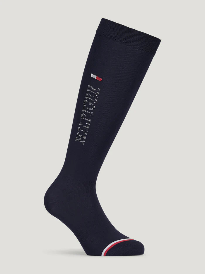 TH Madison Studded Riding Socks Desert SKY
