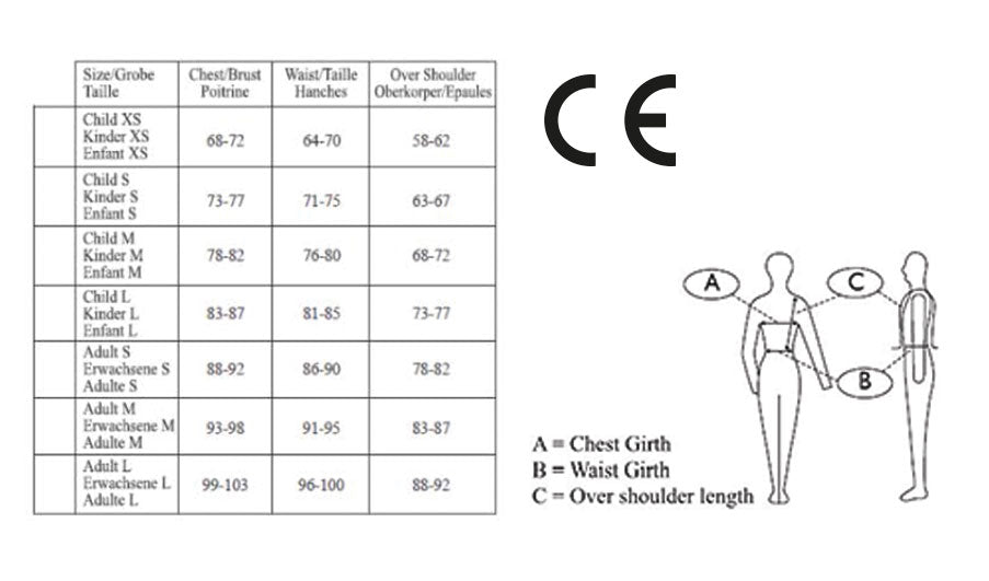 TRI Level 3 Body protector Child
