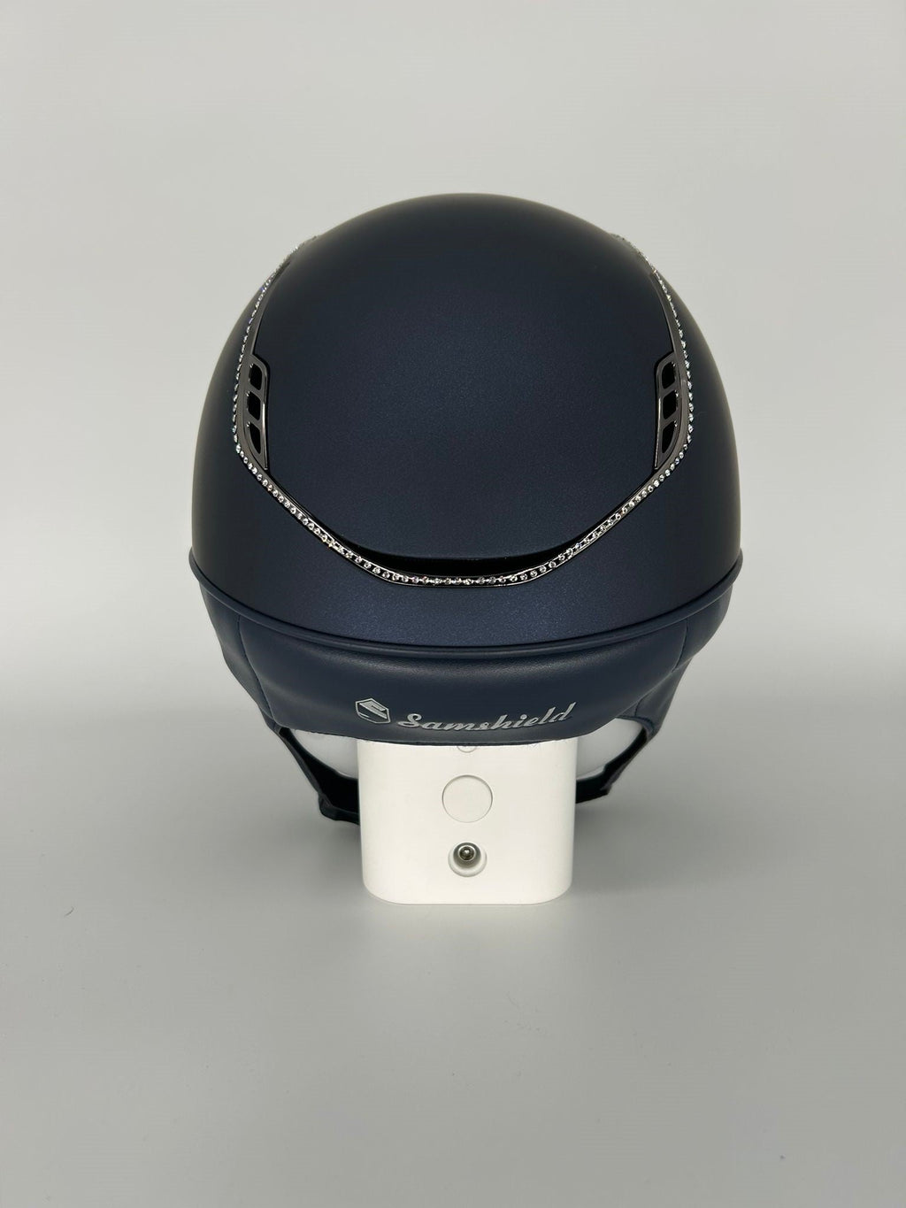 NEW 2.0  Shadow Custom Blue,Top Matt Blue,Trim Black chrome 300 swarovsky Colour ,blazon Black Chrome Medium
