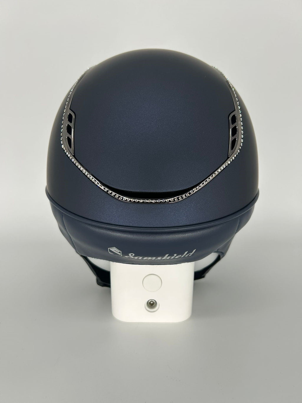 NEW 2.0  Shadow Custom Blue,Top Matt Blue,Trim Black chrome 300 swarovsky Colour ,blazon Black Chrome Medium