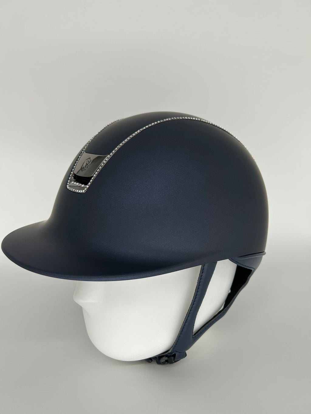 NEW 2.0  Shadow Custom Blue,Top Matt Blue,Trim Black chrome 300 swarovsky Colour ,blazon Black Chrome Medium
