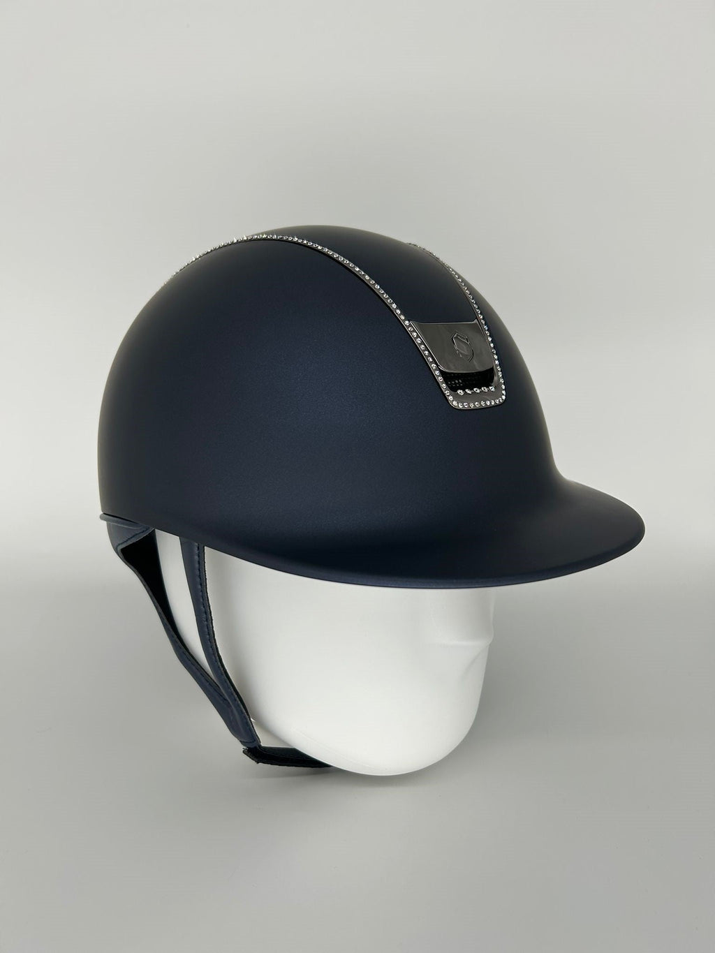 NEW 2.0  Shadow Custom Blue,Top Matt Blue,Trim Black chrome 300 swarovsky Colour ,blazon Black Chrome Medium